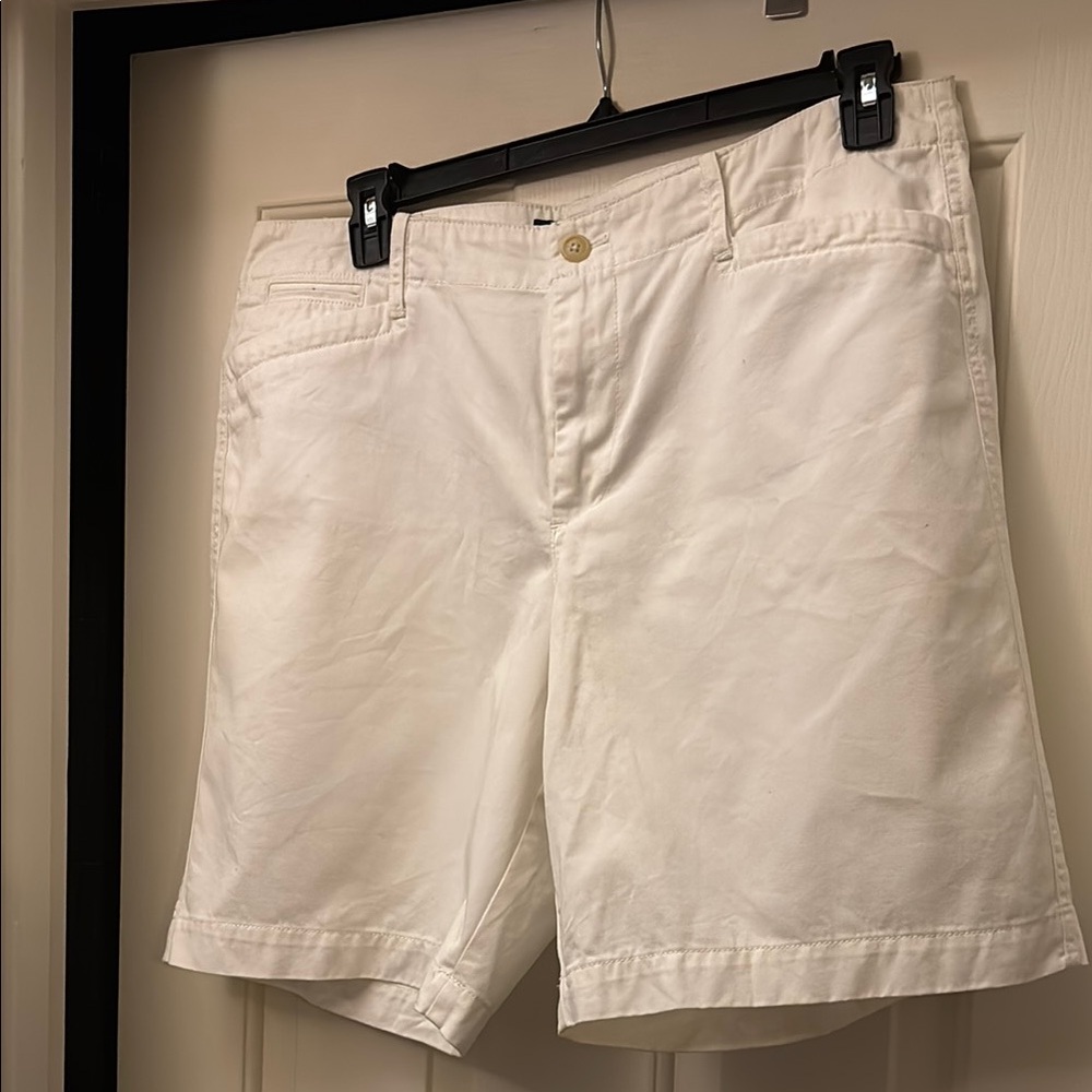 Classic White Women's Shorts